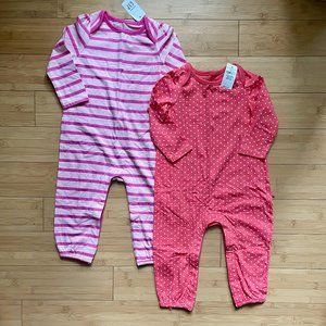 Set of 2 Baby Gap Rompers NWT (12-18m)